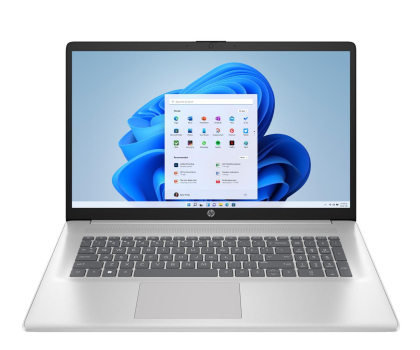 Laptop HP 17 Ryzen 7-7730U/32GB/1TB/Win11 Silver